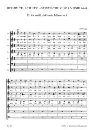 Sacred Choral Music 1648, No. 25: Ich weiss, dass mein (SWV 393)