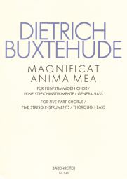 Magnificat anima mea (BuxWV-Anh 1) (Score & Parts)