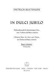 In dulci jubilo (BuxWV 52) (Cello/Basso continuo)