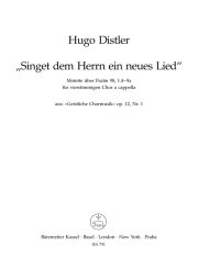 Singet dem Herrn ein neues Lied Op.12/1