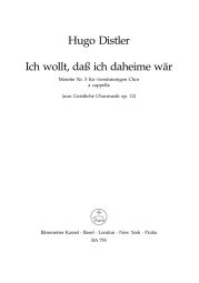 Sacred Choral Music Op.12, No. 5: Ich wollt, dass ich daheime waer