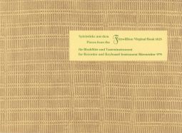 Playing Pieces from the Fitzwilliam Virginal Book