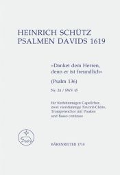 Danket dem Herren (SWV 45) Psalm No. 136