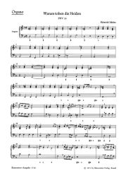 Psalm 2: Warum Toben Die Heiden (SWV 23) Organ