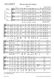 Psalm 2: Warum Toben Die Heiden (SWV 23) Capell Chorus II