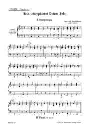 Heut triumphieret Gottes Sohn (BuxWV 43) (Organ)