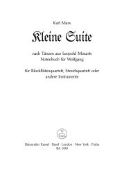 Little Suite on Dances from Leopold Mozart's Notebook for Wolfgang (Full Score)