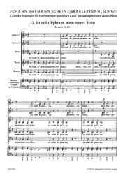 Ist nicht Ephraim mein geliebter Sohn: Motet No.12 from Israelsbrünnlein