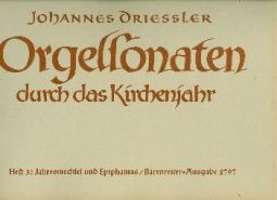 Organ Sonatas for the Church Year Op.30, Volume 3: Turn of the Year, Epiphany