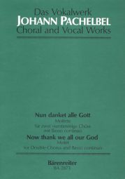 Nun danket alle Gott (Now thank we all our God) (Score)