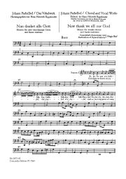 Nun danket alle Gott (Now thank we all our God) (Basso continuo/Cello)