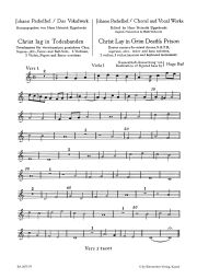 Christ lag in Todesbanden (Christ lay in grim death's prison) (Viola I/Violin III)