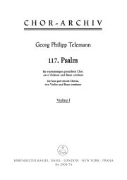 Psalm 117 Laudate Jehovam (Violin I)