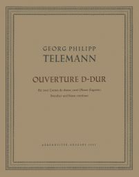 Overture in D major (TWV 55: D21) (Full Score)