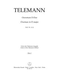 Overture in D (TWV 55: D21) Wind Set