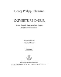 Overture in D (TWV 55: D21) Cembalo