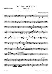 Der Herr ist mit mir (BuxWV 15) (Basso Continuo/Cello)