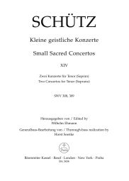 Short Sacred Concertos Book 14: O Jesu, nomen dulce (SWV 308); O misericordissime (SWV 309)