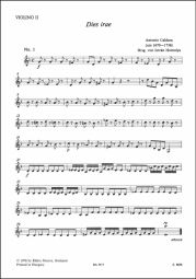Dies irae (Violin II)