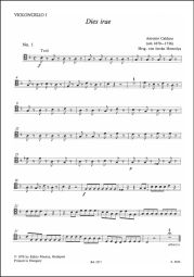 Dies irae (Cello I)