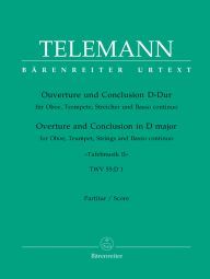 Overture and Conclusion in D major (TWV 55:D1)	(Full Score)