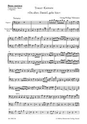 Du aber, Daniel, gehe hin (Funeral Cantata) (Cello/Bass)