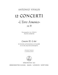Concerto for Violin in G major Op.3/3 (RV 310) (Violin solo)