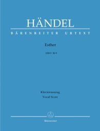 Esther (HWV 50a) (1st Version 1720) (Vocal Score)