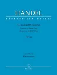 Occasional Oratorio (HWV 62) (Vocal Score)
