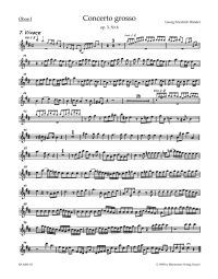 Concerto grosso in D major Op.3/6 (HWV 317) (Wind Set)