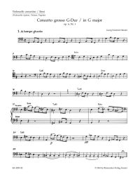 Concerto grosso in G major Op.6/1 (HWV 319) (Cello/Bass)