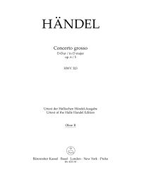 Concerto grosso in D major Op.6/5 (HWV 323) (Oboe II)