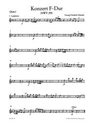 Concerto for Organ No.13 in F major (HWV 295) (The Cuckoo and the Nightingale) (Oboe I)