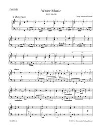 Water Music (HWV 348-350) (Cembalo)