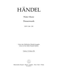 Water Music (HWV 348-350) (Violin I)