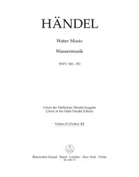Water Music (HWV 348-350) (Violin II)