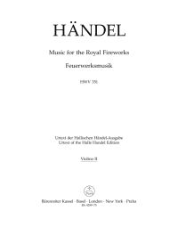 Music for the Royal Fireworks (HWV 351) (Violin II)