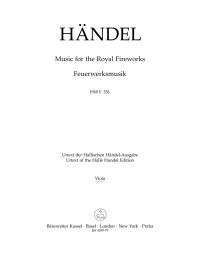 Music for the Royal Fireworks (HWV 351) (Viola)