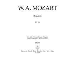 Requiem (K.626) (Organ)
