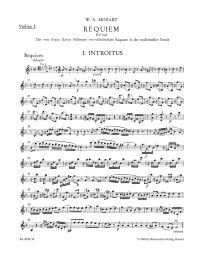 Requiem (K.626) (Violin I)