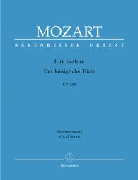 Il re pastore (K.208) (Vocal Score)