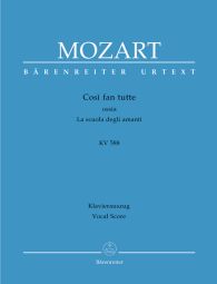 Cosi fan tutte (K.588) (Vocal Score, hardback)
