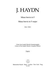 Missa brevis in F major (Hob XXII:1) (Organ)