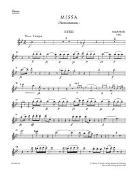 Mass in B-flat major (Harmonie-Messe) (HobXXII:14) (Wind Set)