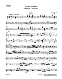 Missa in Angustiis (Nelson Mass) (Hob.XXII:11) (Violin I)