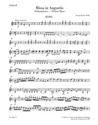 Missa in Angustiis (Nelson Mass) (Hob.XXII:11) (Violin II)