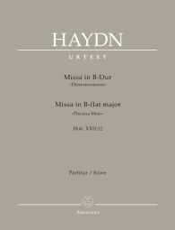 Mass in B-flat major (Theresa Mass) (Hob.XXII:12)  (Full Score, paperback)