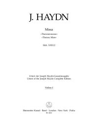 Mass in B-flat major (Theresa Mass) (Hob.XXII:12) (Violin I)