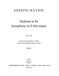 Symphony No.99 in E-flat major (HobI:99) (London No.7) (Wind Set)