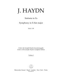 Symphony No.99 in E-flat major (HobI:99) (London No.7) (Violin I)